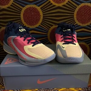 Nike Pink and Cream Athletic Shoes